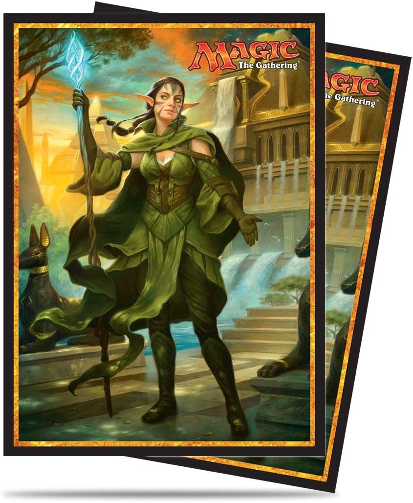 Ultra Pro: Amonkhet Nissa Steward of Elements Standard Deck Protector Sleeves (80 ct)