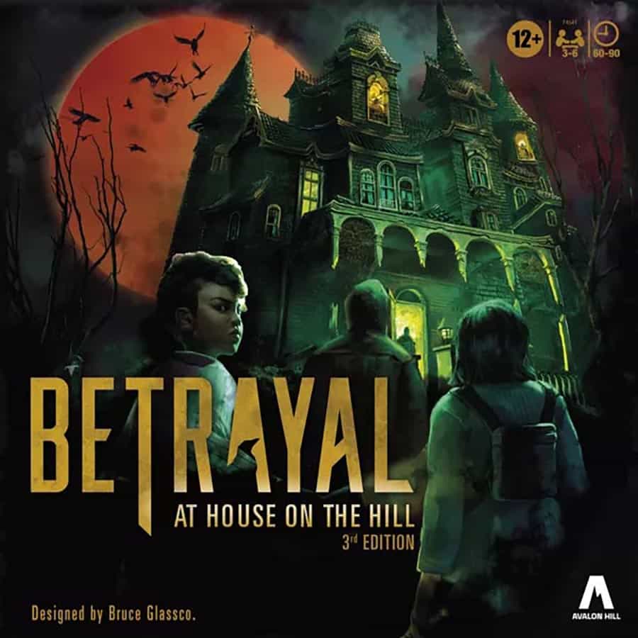 Betrayal at House on the Hill 3rd Edition: Thrilling Cooperative Horror Board Game