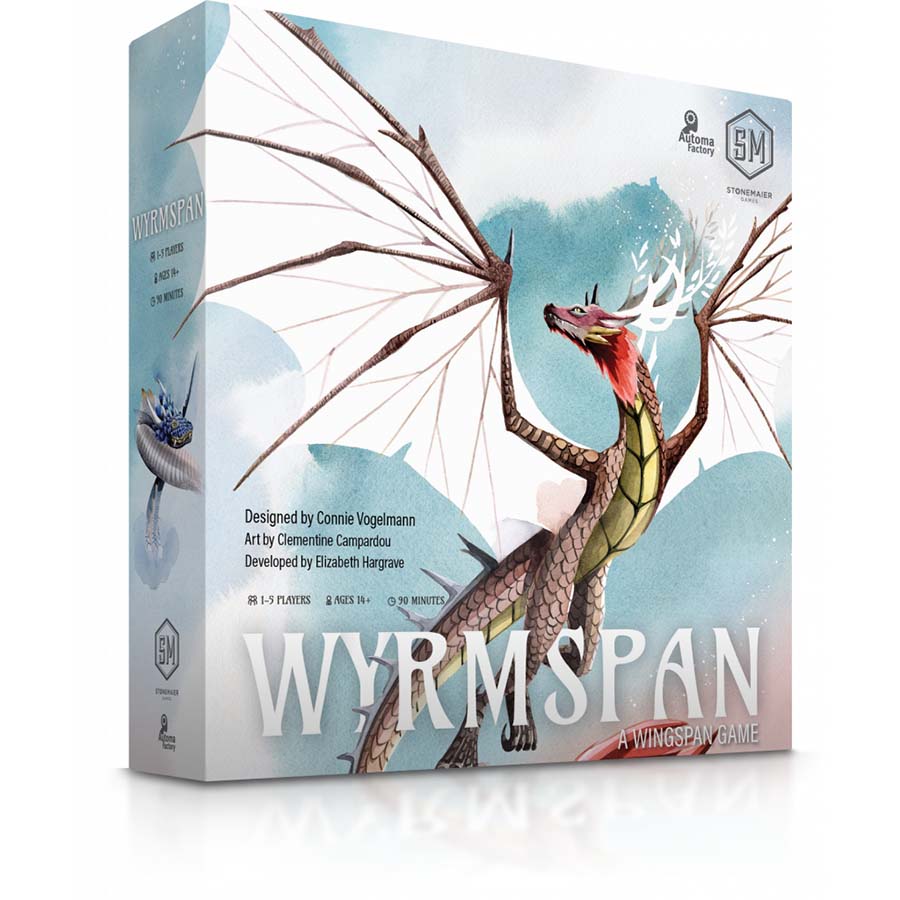 Wyrmspan Dragon Board Game Strategy Adventure Card Game Stonemaier Games