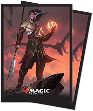 Ultra Pro: Core Set 2019 Sarkhan, Fireblood Standard Deck Protector Sleeves (80 ct)