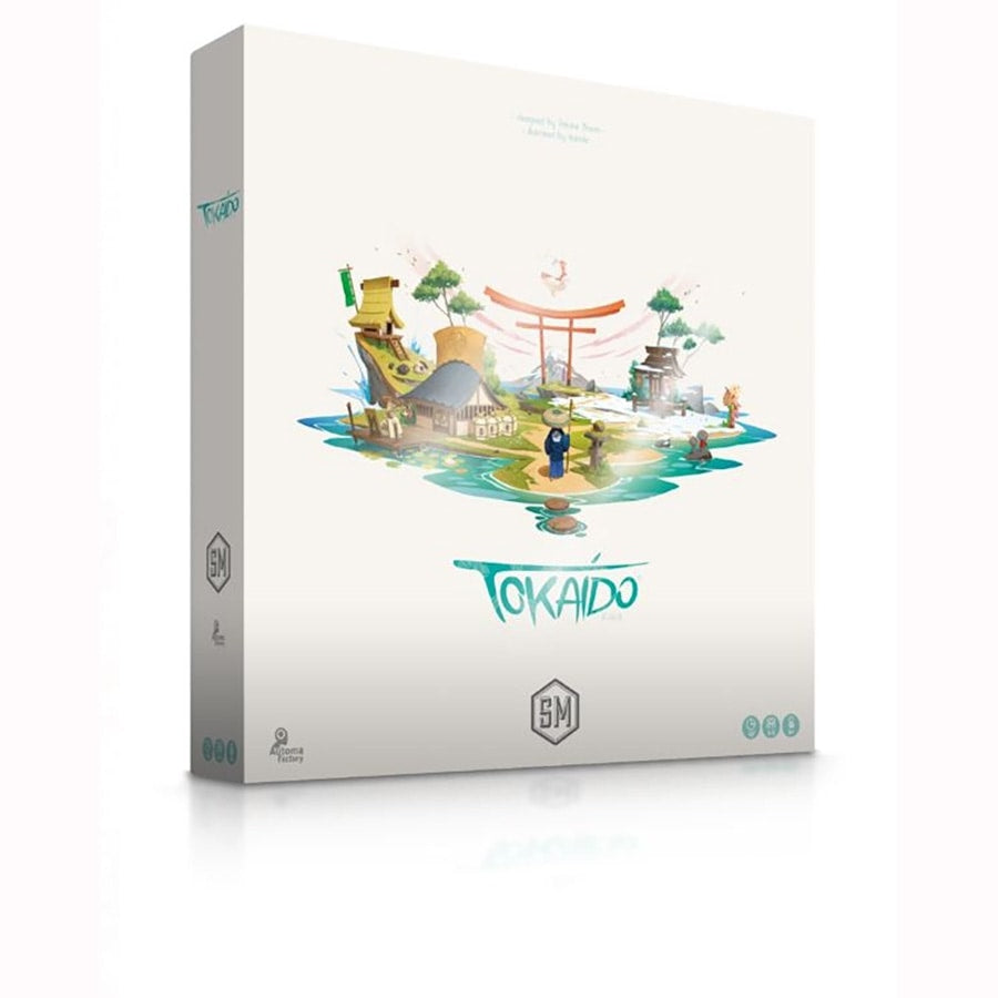 Tokaido Board Game: Immersive Ancient Japan Journey for 1-5 Players, Enhanced Edition